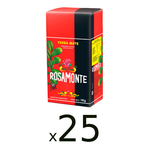 Rosamonte Tradicional 1kg x 25