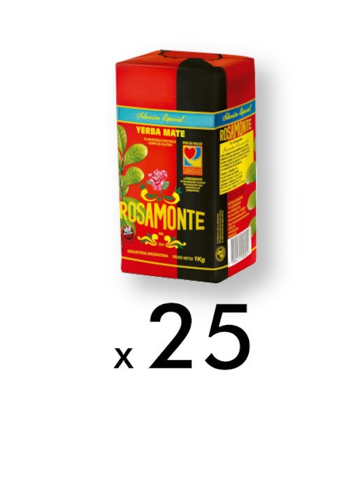 Rosamonte Especial 1kg x 25