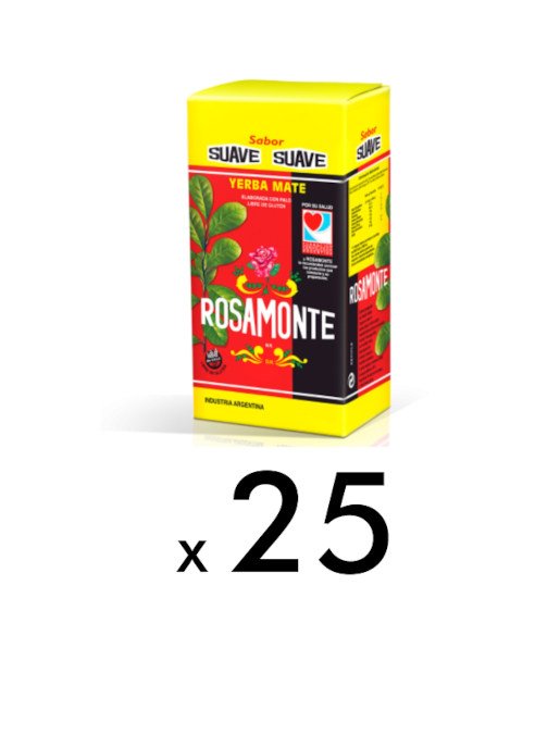 Rosamonte Suave 1kg x 25