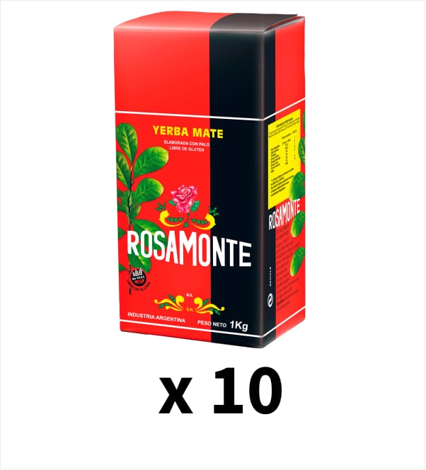 Rosamonte  Tradicional 1kg X 10
