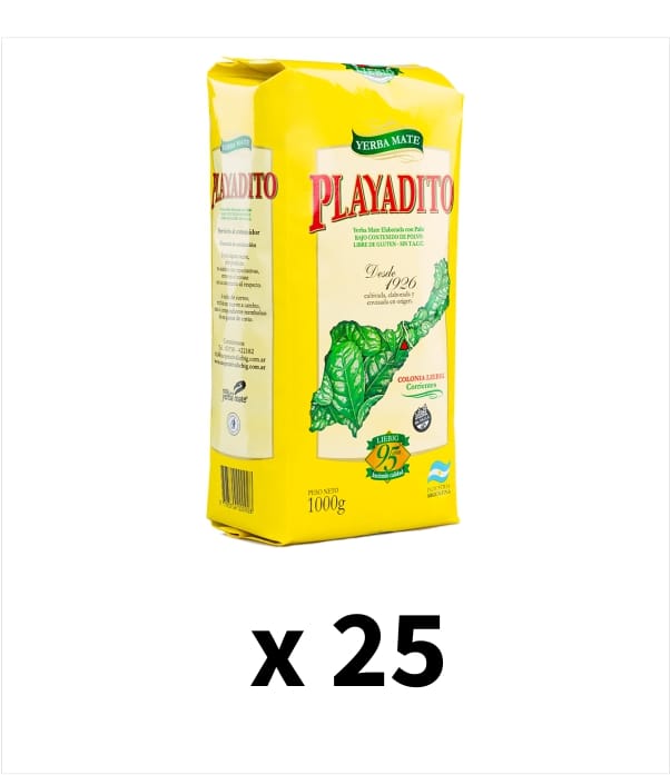 Playadito Traditional 1kg X 25